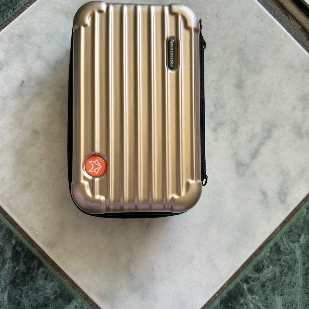 Gold Travel Case by Unknown Brand